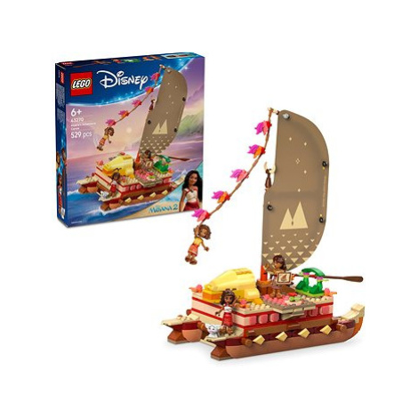 LEGO® - Disney Princess 43270 Vaiana a dobrodružství na kánoi