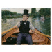 Obrazová reprodukce Rower in a Top Hat, c.1877-78, Caillebotte, Gustave, 40 × 30 cm