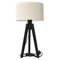 Stolní lampa ALBA 1xE27/15W/230V krémová/borovice