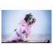 Vsepropejska Sandy růžová měkoučká mikina pro psa Barva: Růžová, Délka zad (cm): 40, Obvod hrudn