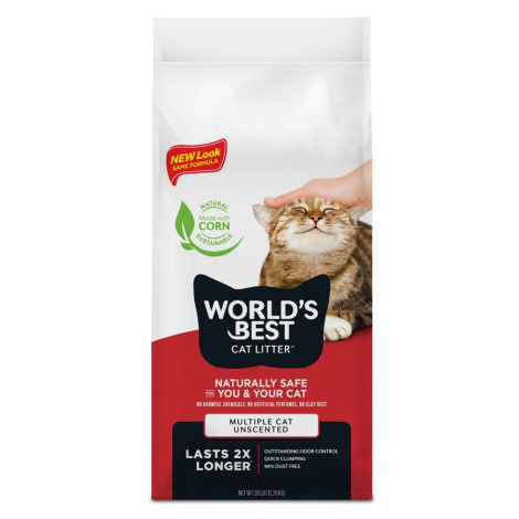 Kočkolit World's Best Cat Litter Extra Strength - Výhodné balení 2 x 12,7 kg