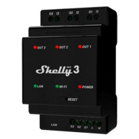 Relé na DIN lištu SHELLY PRO 3 Wi-Fi