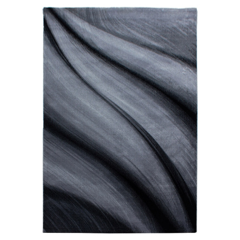 Ayyildiz koberce Kusový koberec Miami 6630 black Rozměry koberců: 80x150