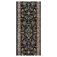 Berfin Dywany Běhoun na míru Anatolia 5378 S (Black) - šíře 120 cm