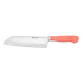 WÜSTHOF CLASSIC COLOUR Nůž Santoku s dutými výbrusy, Coral Peach, 17 cm