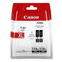 Canon PGI-550 XL BK TWIN blistr černá