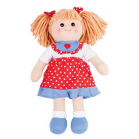 Bigjigs Toys látková panenka Emily 35 cm