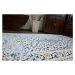 Dywany Lusczow Kusový koberec MANYAS Zeggy šedo-modrý