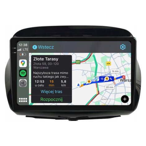 Honda Fr-v Rádio Navigace Android Carplay Mapy Aplikace