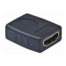 Gembird CABLEXPERT spojka HDMI na HDMI, F/F, zlacené kontakty, černá - A-HDMI-FF