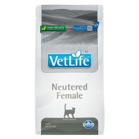 VET LIFE Natural Neutered Female granule pro kastrované kočky, Hmotnost balení: 2 kg