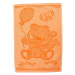 Profod Dětský ručník Bear orange 30 × 50 cm