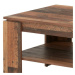 Konferenční stolek HARRISON tmavé dřevo s patinou