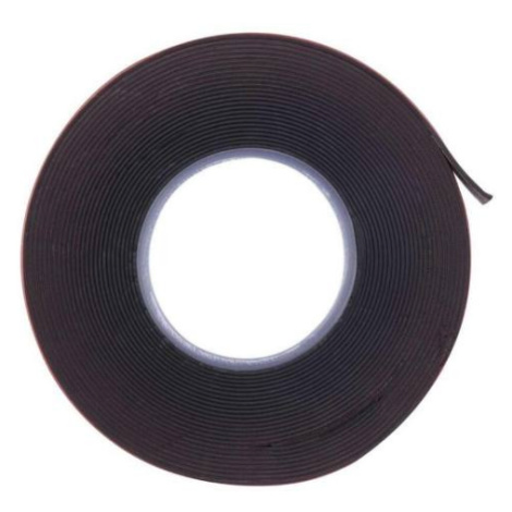 Páska samovulkanizační, 25 mm x 5 m, černá Euronářadí