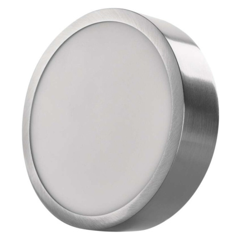 LED svítidlo NEXXO broušený nikl, 17 cm, 12,5 W, teplá/neutrální bílá EMOS
