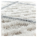 Ayyildiz koberce Kusový koberec Pisa 4701 Cream kruh - 200x200 (průměr) kruh cm