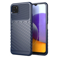 Thunder Case flexibilní pancéřové pouzdro Samsung Galaxy A22 5G modré