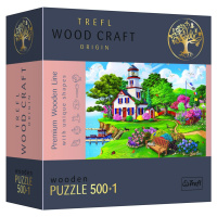 Dřevěné puzzle Letní útočiště 501 dílků - Trefl