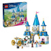 LEGO® - Disney Princess 43275 Popelčin zámek a kočár s koňmi