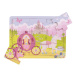 Bigjigs Toys Dřevěné puzzle princezna s kočárem