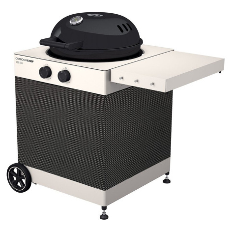 Šedý krycí panel na gril 238x0.2x58 cm Arosa - Outdoorchef
