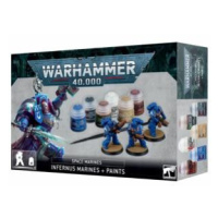 Warhammer 40k - Infernus Marines + Paint Set (English; NM)