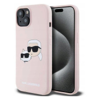 Pouzdro Karl Lagerfeld Silicone pro Magsafe Na Iphone 15 14 13