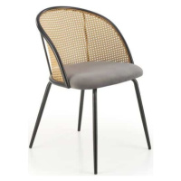 Halmar Jídelní židle K508 - šedá