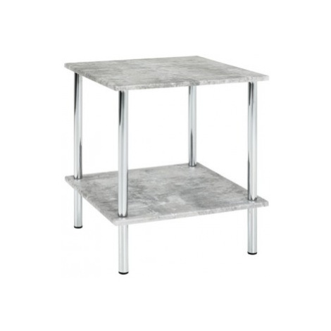 Odkládací stolek Boston, šedý beton Asko