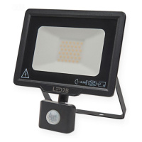 LED Venkovní reflektor se senzorem LED/30W/230V 6500K IP44
