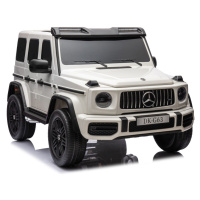 Elektrické autíčko Mercedes G63 AMG 2x24V 4x200W XXL bílé