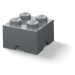 Úložný box LEGO 4 - tmavě šedý SmartLife s.r.o.