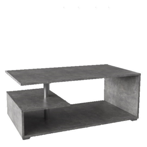 Konferenční stolek na kolečkách, beton, dorisa