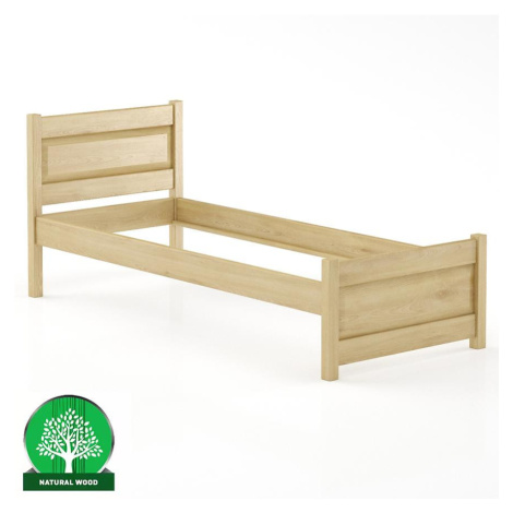 Postel Buk Lk120–90x200 syrová BAUMAX