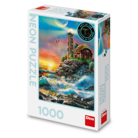 Maják 1000 neon puzzle Dino
