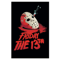 Umělecký tisk Friday the 13th - Blockbuster, (26.7 x 40 cm)