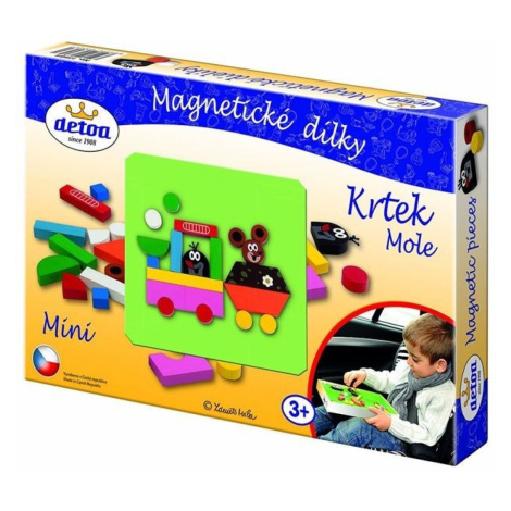 Magnetické dílky mini krtek Detoa