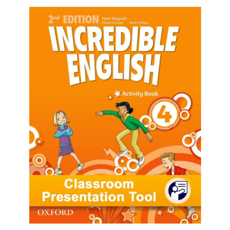 Incredible English 4 (New Edition) Classroom Presentation Tool Activity eBook (OLB) Oxford Unive