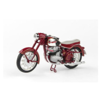 Abrex JAWA 500 OHC (1956) 1:18 - Tmavě Červená