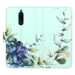 iSaprio flip pouzdro Blue Flowers pro Xiaomi Redmi 8