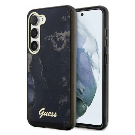 Guess GUHCS23SHTMRSK pouzdro case kryt pouzdro Samsung S23 S911 černé