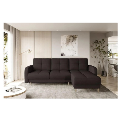 TRIESTE rozkládací rohová sedačka ve skandinávském designu ELTAP