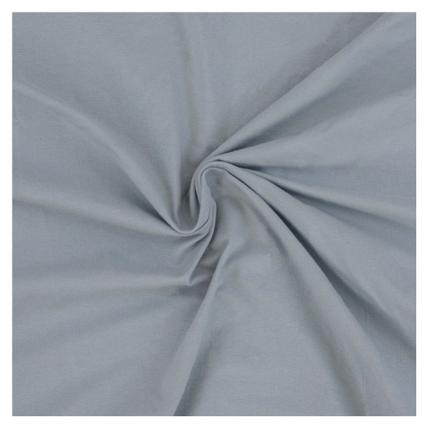 Kvalitex Luxusní bavlněné JERSEY prostěradlo s lycrou 180x200 cm - světle šedá