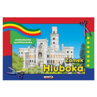 Zámek Hluboká - Jednoduchá vystřihovánka