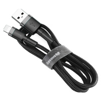 Baseus Cafule kabel USB/Lightning 1.5A 2m šedý/černý