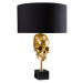 LuxD 26763 Designová stolní lampa Madigan 56 cm černo-zlatá