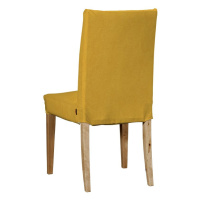 Dekoria Potah na židli IKEA  Henriksdal, krátký, hořčicový šenil, židle Henriksdal, Etna, 705-04