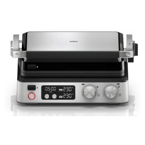 Kontaktní gril Braun CG7040 / 2000 W / nepřilnavý povrch / černá / nerez Varianta: ivi1