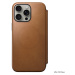 Nomad Modern Leather Folio iPhone 15 Pro Max english tan
