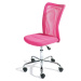 Idea Kancelářská židle BONNIE růžová
